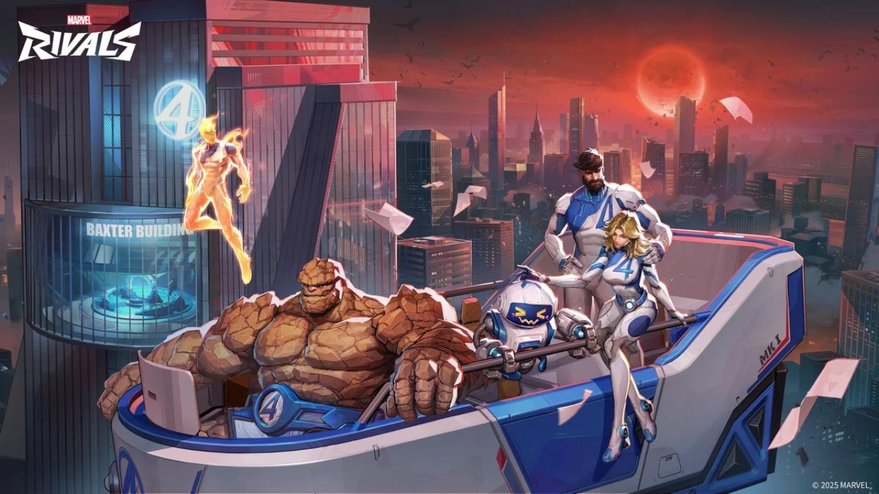 Marvel Rivals Chegada do “Coisa” e “Tocha Humana” completa Quarteto Fantástico